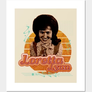 Loretta Lynn \\ Retro Art Posters and Art